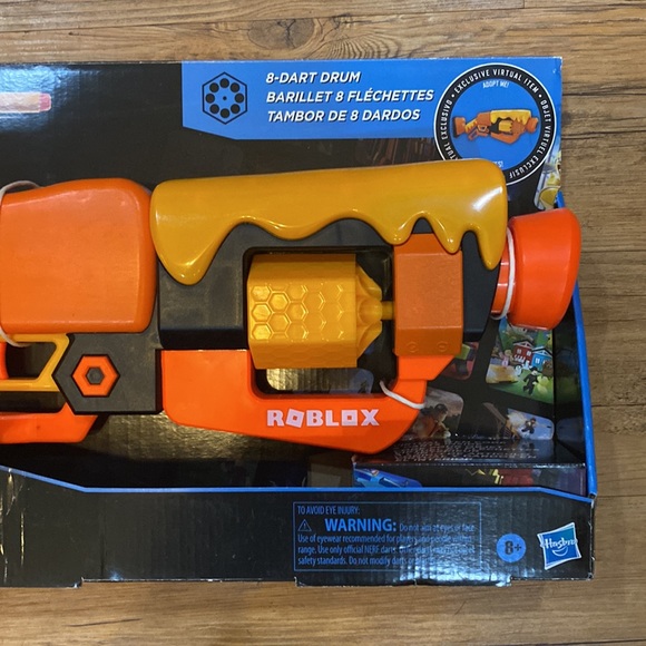 Nerf Roblox Adopt me bees 8 dart drum new in box - Picture 3 of 3